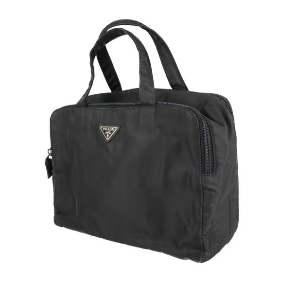 Prada Black Bag Nylon Vanity - Picture 1 of 10